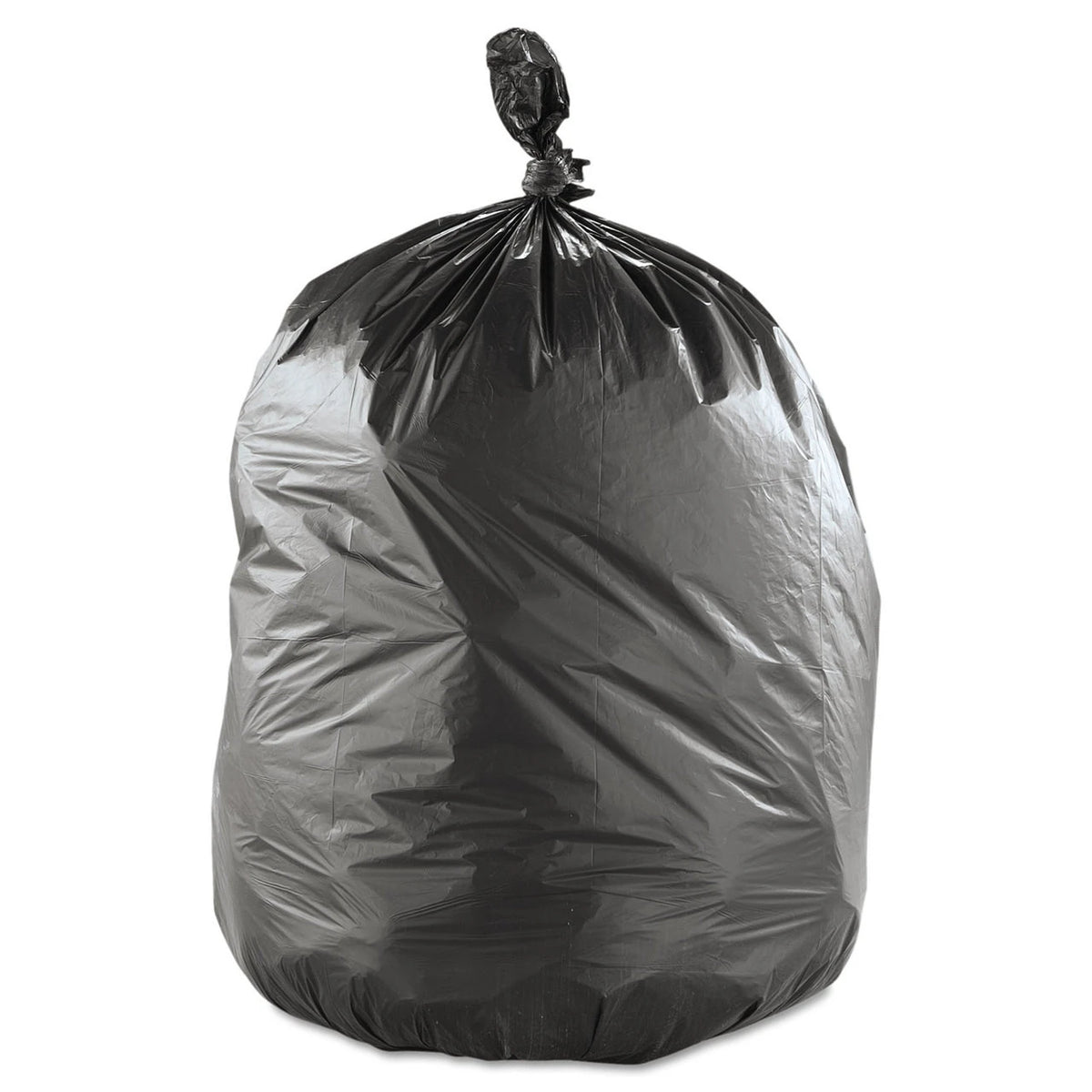 W. Ralston 2700 Series Recycled Black Garbage Bags, Strong, 30 x 38 in, Case of 200