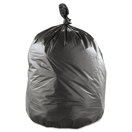 W. Ralston 2700 Series Recycled Black Garbage Bags, Strong, 30 x 38 in, Case of 200