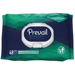 Prevail Pre-Moistened Washcloths with Aloe, Vitamin E & Chamomile (Fragrance-Free)