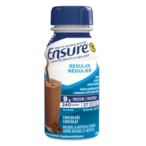 Ensure Regular Chocolate Nutritional Drink, 235 mL, Each
