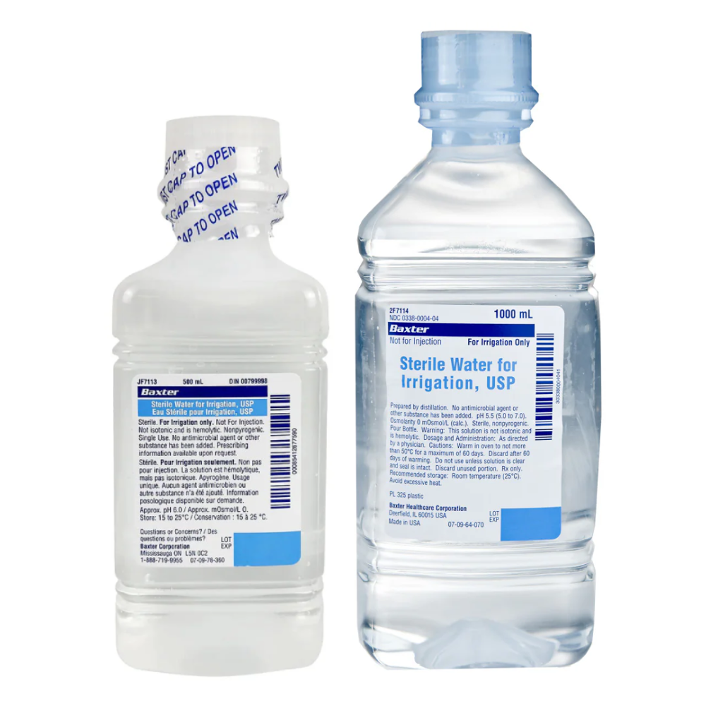 Sterile Water for Irrigation