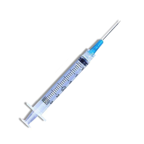 BD Luer-Lok™ Syringe with Attached Needle 3mL (3cc)