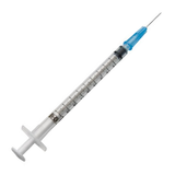 BD Luer-Lok™ Tuberculin Syringe with Attached Needle 1mL (1cc)