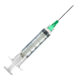 BD Luer-Lok™ Syringe with Attached Needle 5mL (5cc)