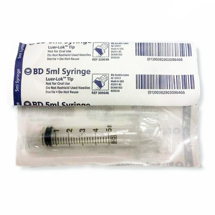 BD Syringes 5mL (5cc) – Essential Medical Supplies
