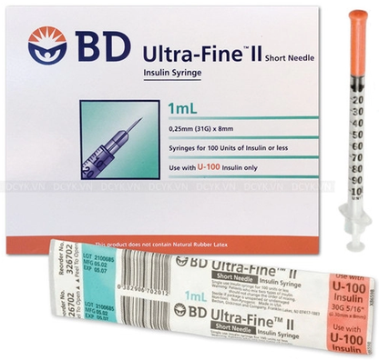 BD Ultra-Fine™ II Insulin Syringes
