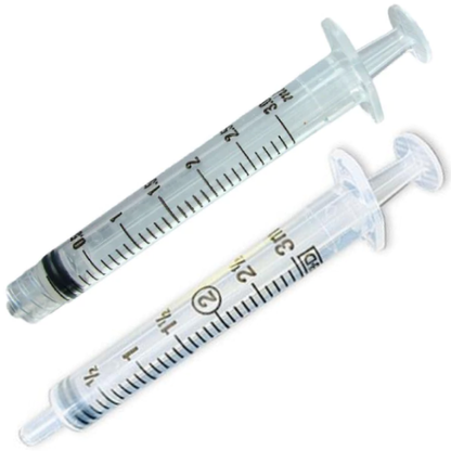 BD Syringes 3mL (3cc)
