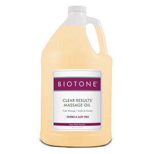 Biotone Clear Results Massage Oil 1 Gallon