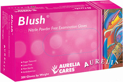 Blush Nitrile Powder-Free Examination Gloves