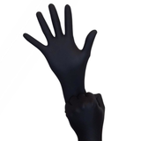 Aurelia Bold Black Nitrile Gloves