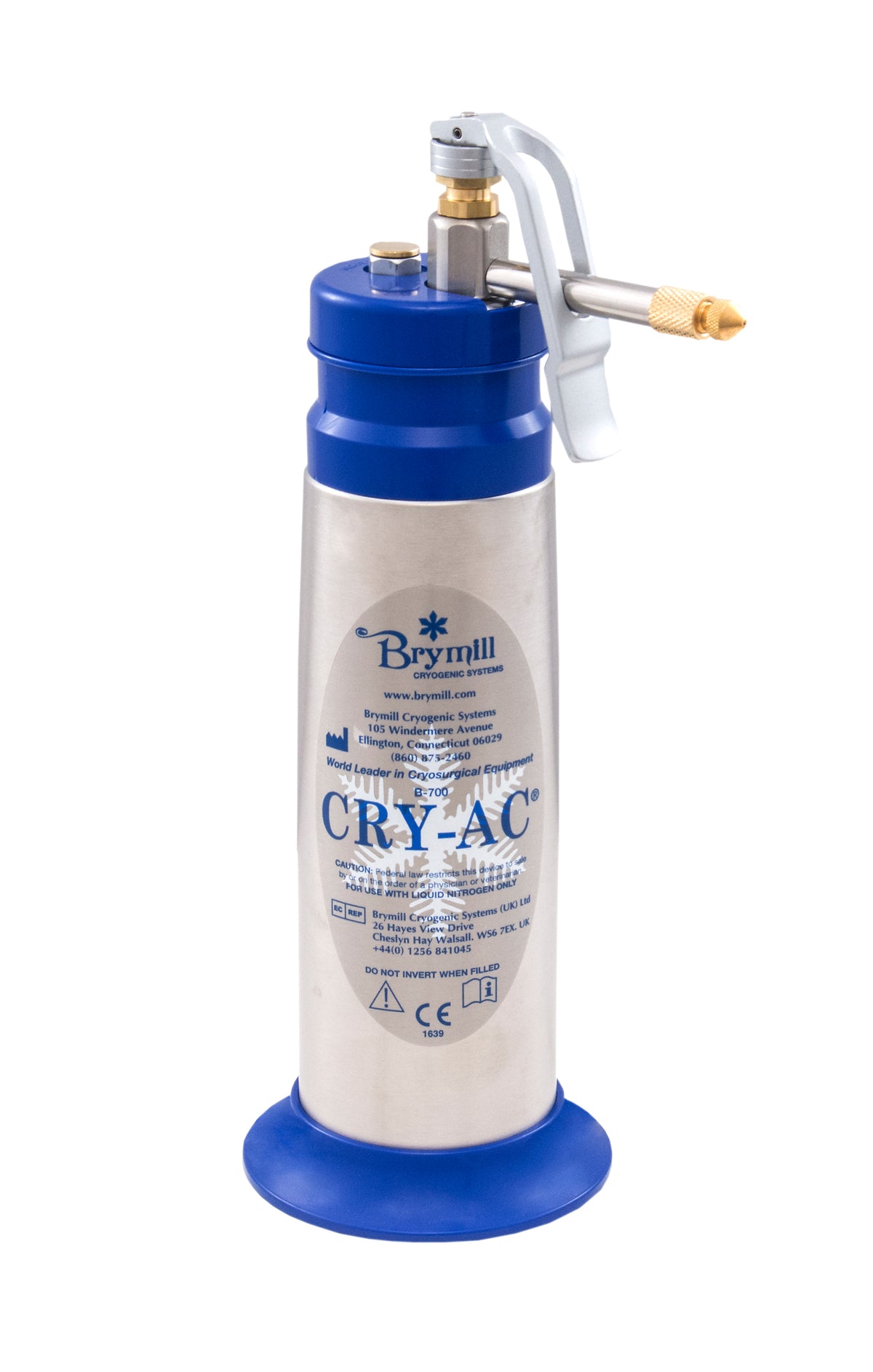 Brymill Cry-Ac Liquid Nitrogen Dispenser, 500 mL (16 oz)