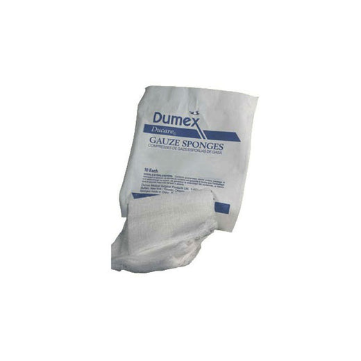 DuCare Woven Gauze Sponges, Non-Sterile, 12-Ply, 4 × 8 in, Bag of 200