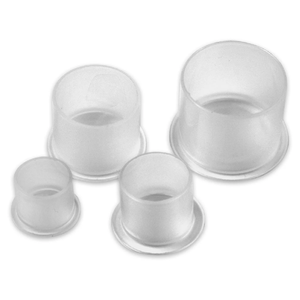 Dynarex Flat Bottom Plastic Ink Cups