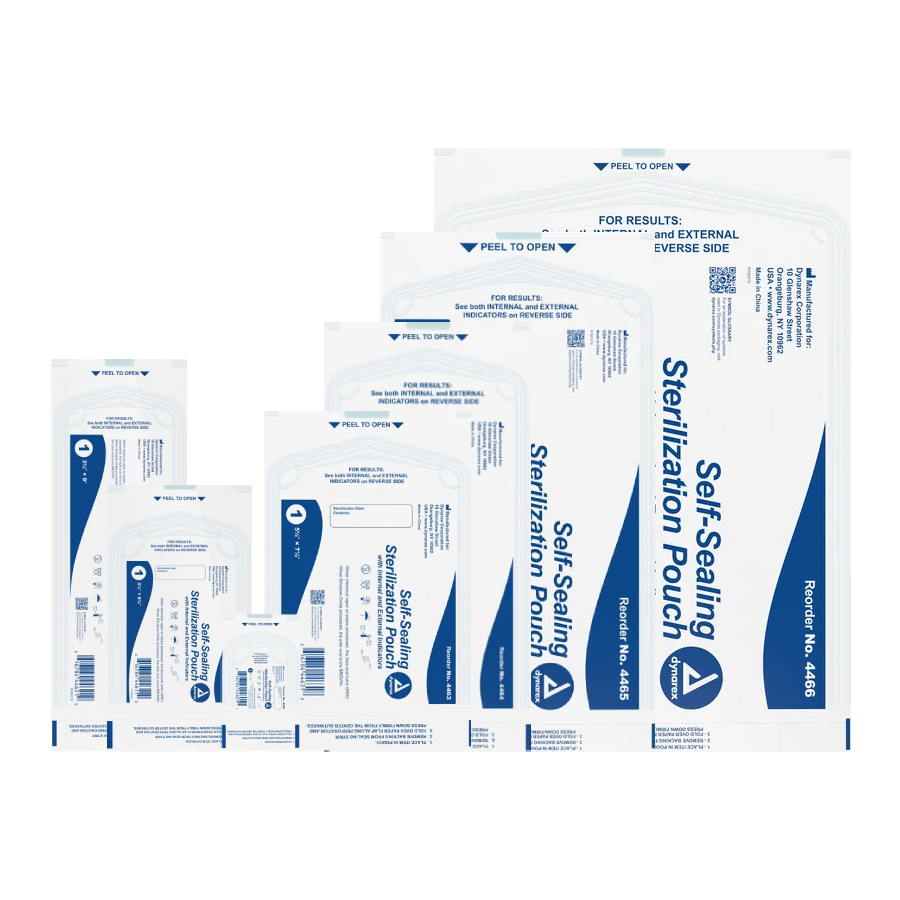 Dynarex Self-Sealing Sterilization Pouches
