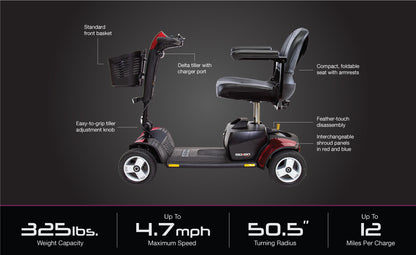 Pride Mobility GoGo Sport 4-Wheel Scooter