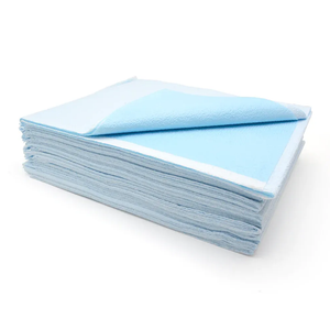 Graham 321 Drape Sheet 2ply White with Blue Poly Fluid-Resistant Back 40" x 60"