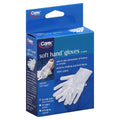 Carex Soft Hands Cotton Gloves, White, Small/Medium