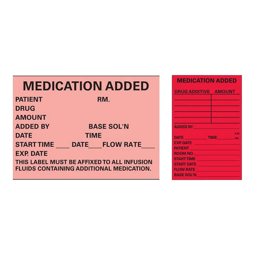 PDC Medication Added Label