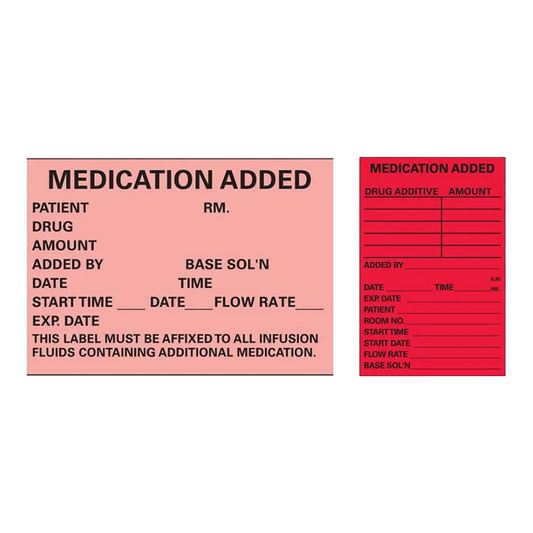PDC Medication Added Label