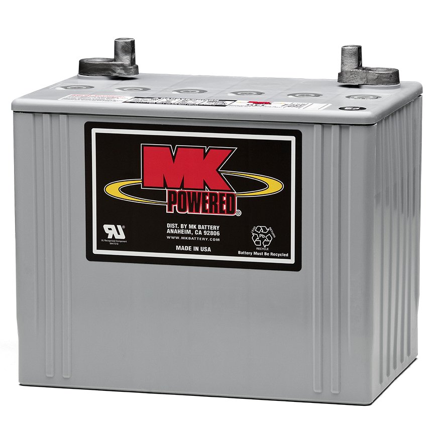 MK Battery 8G24 Group 24 Deep-Cycle Gel Battery, 12 V, T881 Terminals