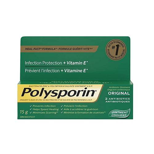 POLYSPORIN Original Antibiotic Ointment with Vitamin E — 15 g
