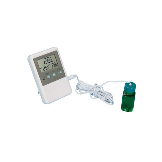 Traceable Memory Monitoring Refrigerator/Freezer Thermometer with 10 mL Glycol Probe