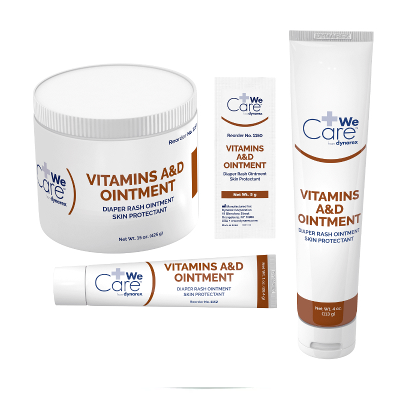 Dynarex We Care Vitamins A&D Ointment with Lavender Oil and Lanolin