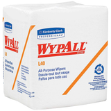 WypAll L40 12" x 12.5" Dry Quarter-Fold Extra Absorbent Towel