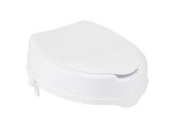 Drive Medical Clamp-On Raised Toilet Seat with Lid