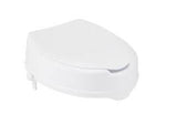 Drive Medical Clamp-On Raised Toilet Seat with Lid