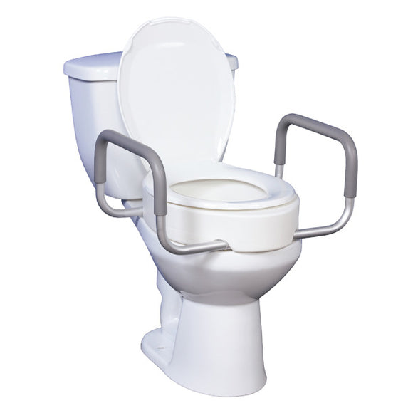 Toilet Seat Riser with Removable Arms 3.5