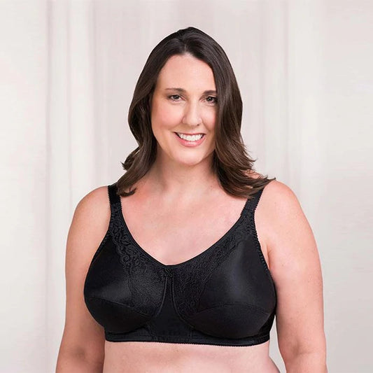Trulife Irene Black  Mastectomy Bra