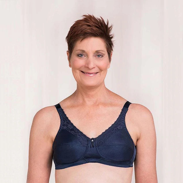 Trulife Barbara Midnight Blue Mastectomy Bra