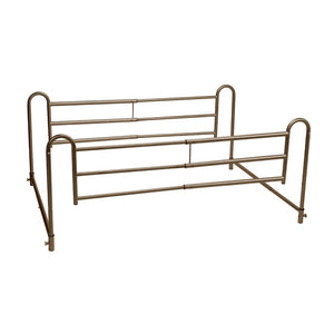 Drive Medical Adjustable Length Home-Style Bed Rail (Tool-Free)