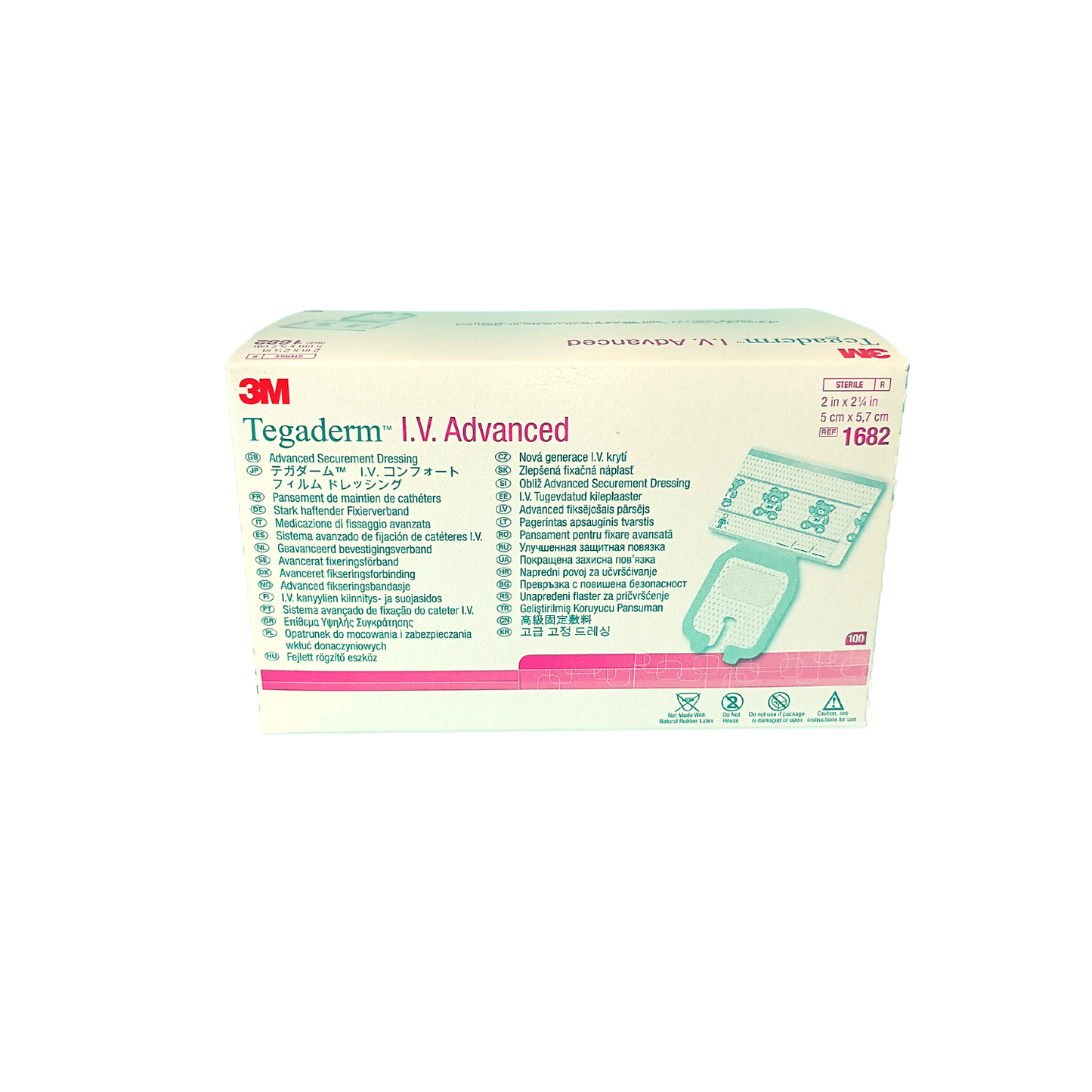 Tegaderm™ I.V. Advanced Securement Transparent Film Dressing