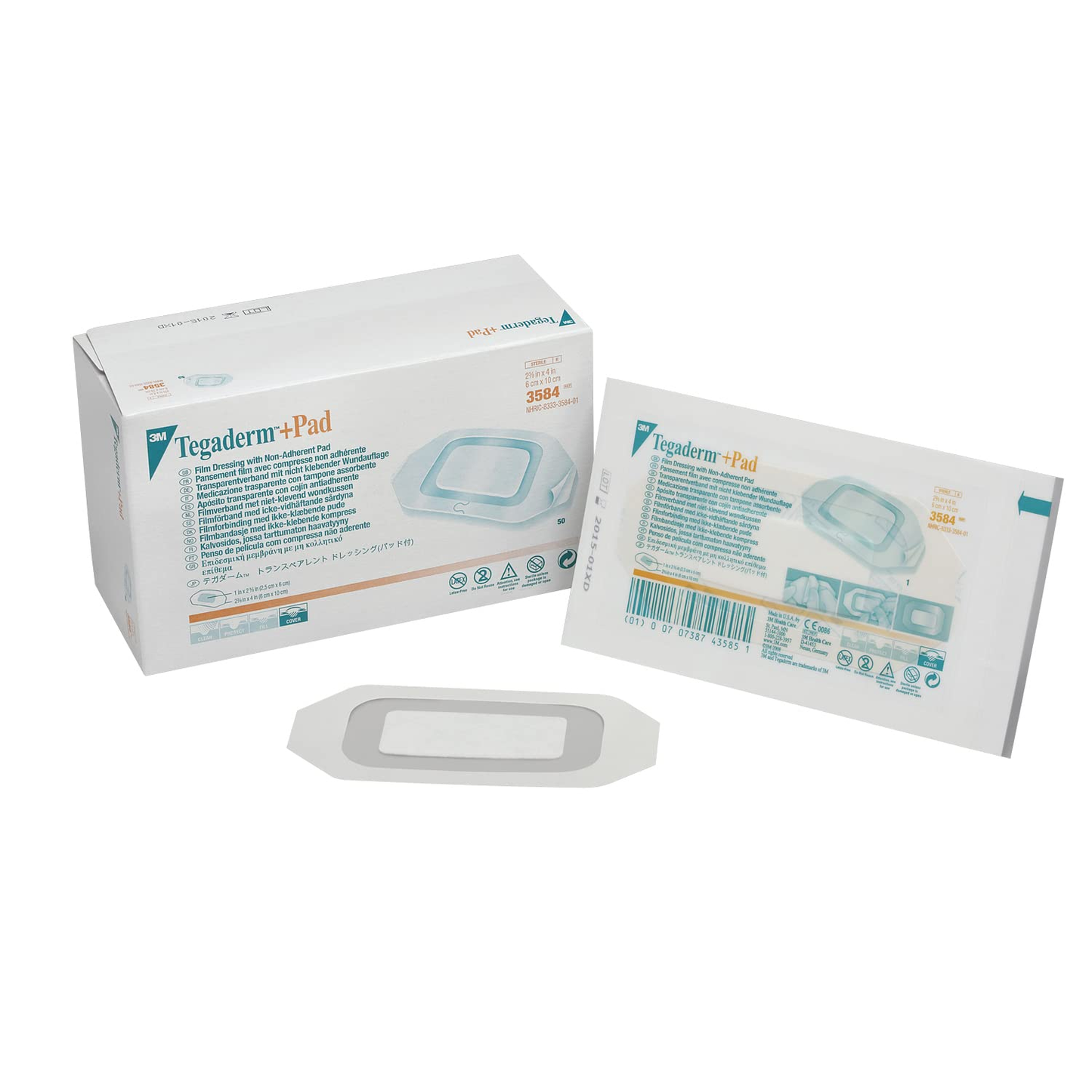 3M™ Tegaderm™ +Pad Film Dressing
