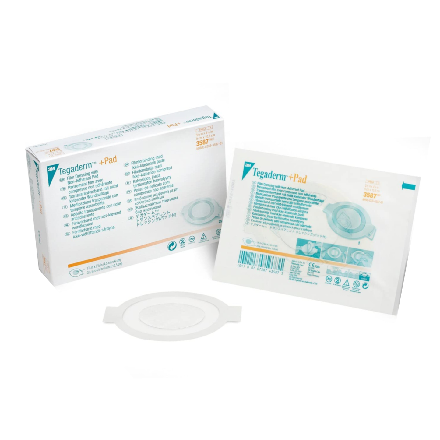 3M™ Tegaderm™ +Pad Film Dressing