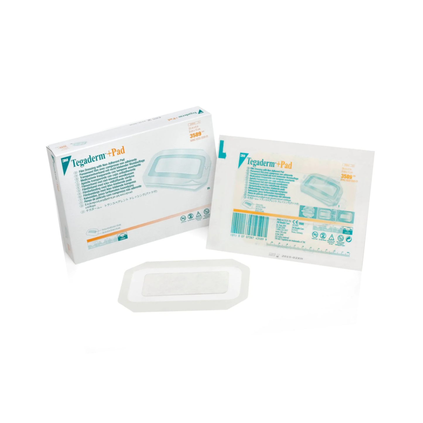 3M™ Tegaderm™ +Pad Film Dressing