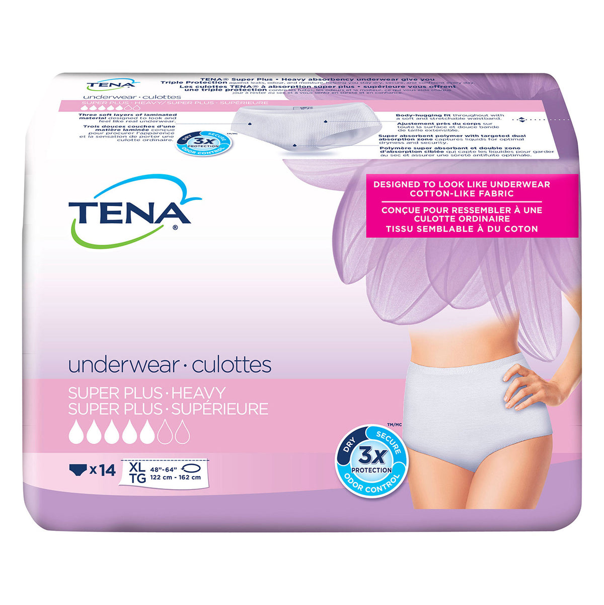 TENA® Super Plus Heavy Underwear