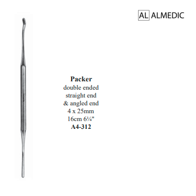 Almedic Double Ended Packer 6.25"