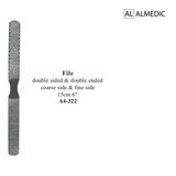 Almedic Double-Sided Double-Ended File 6"