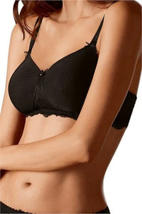 Amoena Aurelie Padded Wire-free Mastectomy Bra (44279) - Black