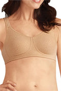 Amoena Mona Wire-Free Mastectomy Bra (0614) - Cognac