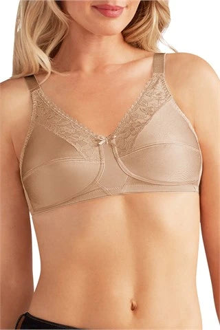 Amoena Nancy Wire-Free Bra (1151) - Nude