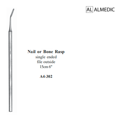 Almedic Nail or Bone Rasps