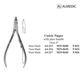 Almedic Cuticle Nippers 4"