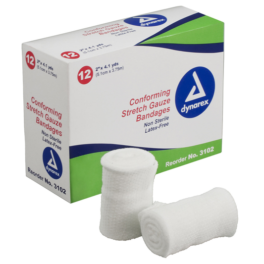 Dynarex Conforming Stretch Gauze Rolls