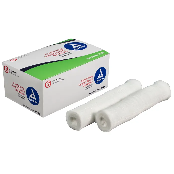 Dynarex Conforming Stretch Gauze Rolls