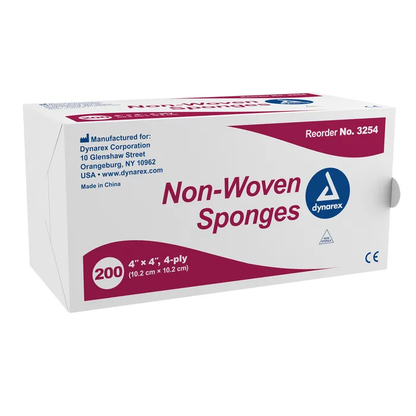 Dynarex Non-Woven Gauze Sponges