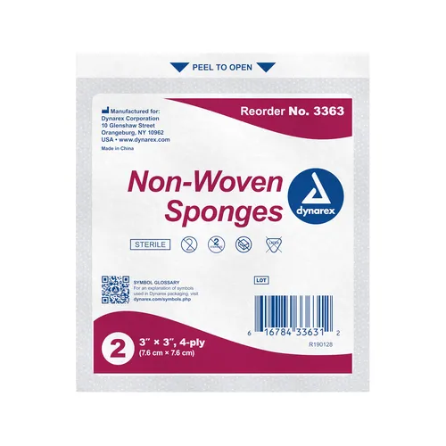 Dynarex Non-Woven Gauze Sponges